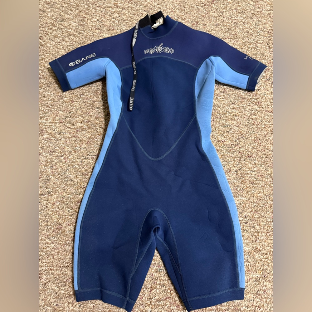 Bare Blue and Light Blue Wetsuit